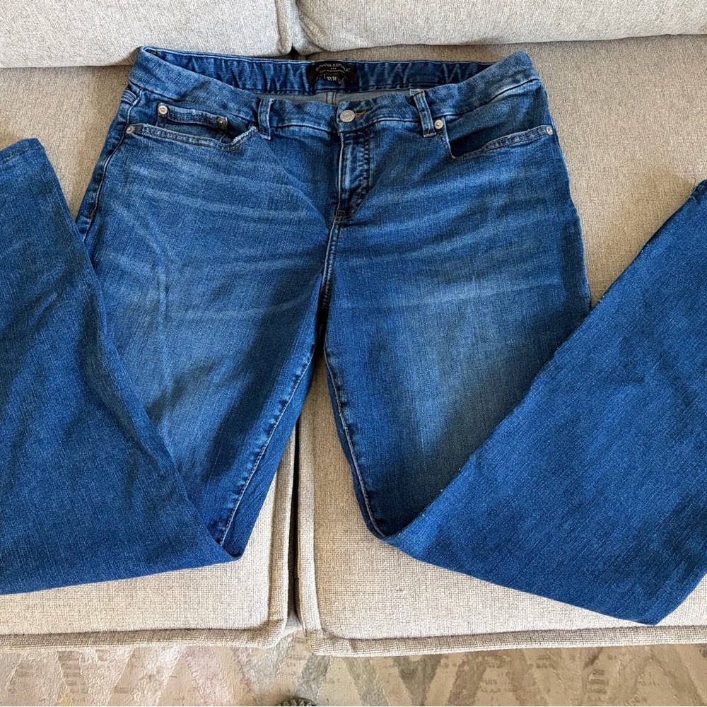 Banana Republic Factory Low Rise Bootcut jeans